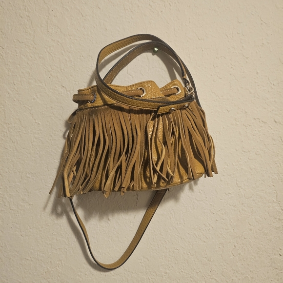 Zara Crossbody Bag with Fringe - Picture 2 of 6
